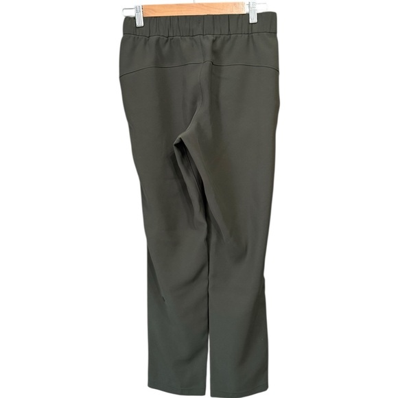 Lululemon On The Fly Luxstreme 27” High Rise Dark Olive Pant W5BLPS SZ 4 - Picture 6 of 6